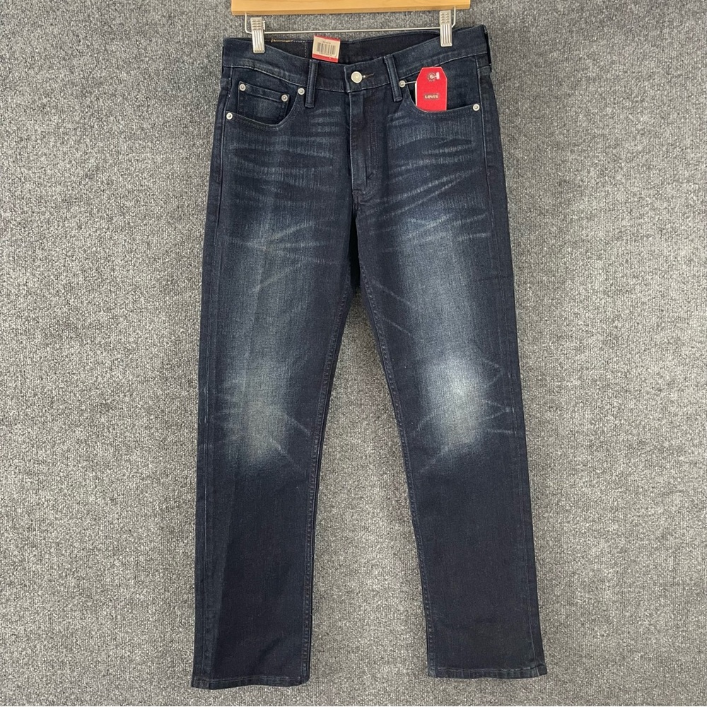 Levi’s 514 Jeans Mens 30X30 Blue Straight Leg Stretch Pockets